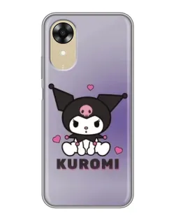 Чехол для OPPO A17k с картинкой «Kuromi — фиолетовый арт» Чехол для OPPO A17k с картинкой «Kuromi — фиолетовый арт»