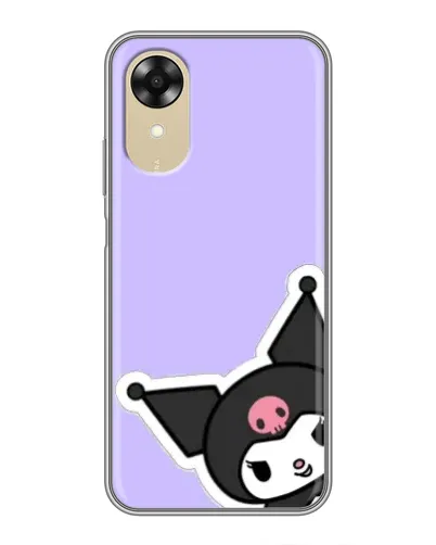 Чехол для OPPO A17k с картинкой «Забавная Kuromi»