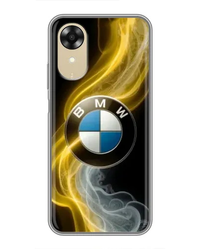 Чехол для OPPO A17k с картинкой «Золотистый дым BMW» Чехол для OPPO A17k с картинкой «Золотистый дым BMW»