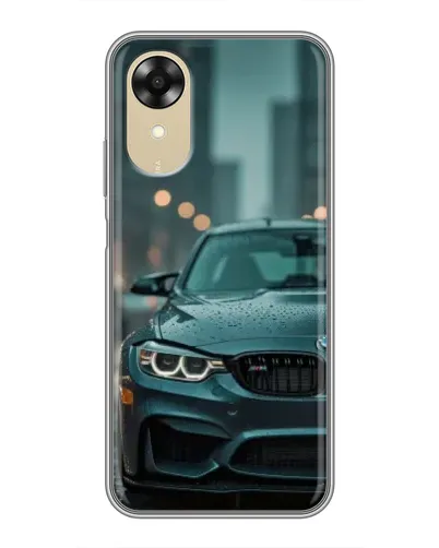 Чехол для OPPO A17k с картинкой «BMW в огнях города» Чехол для OPPO A17k с картинкой «BMW в огнях города»
