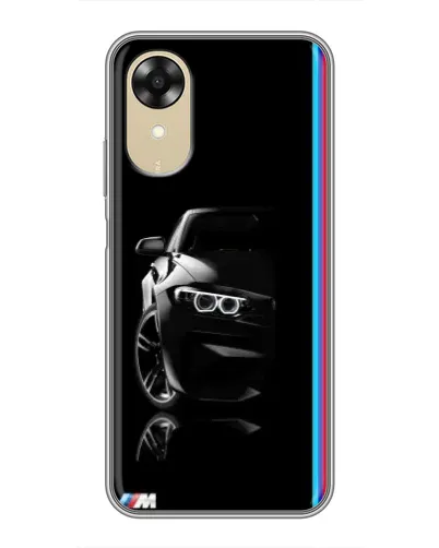 Чехол для OPPO A17k с картинкой «Силуэт BMW в темноте» Чехол для OPPO A17k с картинкой «Силуэт BMW в темноте»