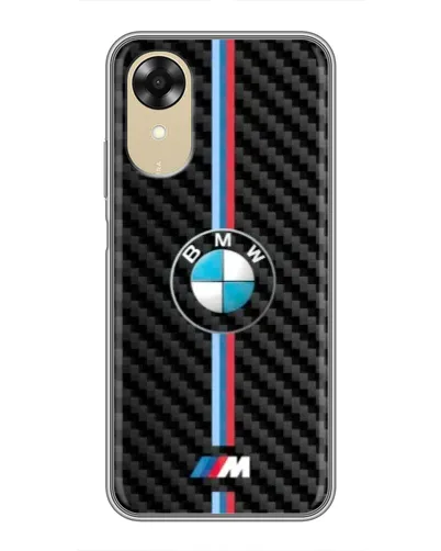 Чехол для OPPO A17k с картинкой «Эмблема BMW и карбон» Чехол для OPPO A17k с картинкой «Эмблема BMW и карбон»