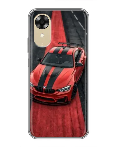 Чехол для OPPO A17k с картинкой «BMW на красной дорожке» Чехол для OPPO A17k с картинкой «BMW на красной дорожке»