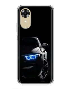 Чехол для OPPO A17k с картинкой «BMW — ночной взгляд» Чехол для OPPO A17k с картинкой «BMW — ночной взгляд»