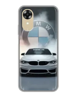 Чехол для OPPO A17k с картинкой «BMW в белом дыму» Чехол для OPPO A17k с картинкой «BMW в белом дыму»