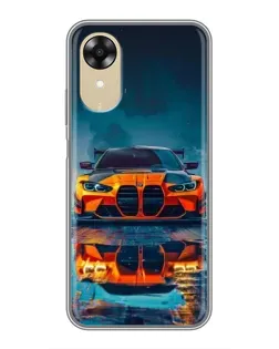 Чехол для OPPO A17k с картинкой «BMW — золотая эмблема» Чехол для OPPO A17k с картинкой «BMW — золотая эмблема»