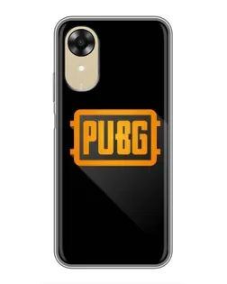 Чохол для OPPO A17k з картинкою «PUBG — рамка лого» Чохол для OPPO A17k з картинкою «PUBG — рамка лого»