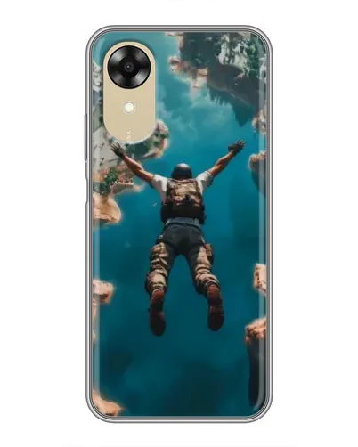 Чохол для OPPO A17k з картинкою «PUBG — вільне падіння»