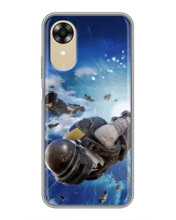 Чохол для OPPO A17k з картинкою «Десант PUBG — стрибок» Чохол для OPPO A17k з картинкою «Десант PUBG — стрибок»