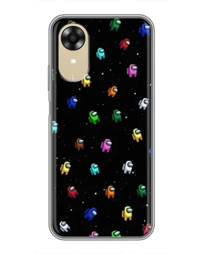Чохол для OPPO A17k з картинкою «Екіпаж Among Us»