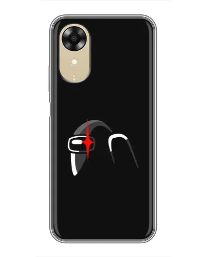 Чохол для OPPO A17k з картинкою «Among Us шолом»