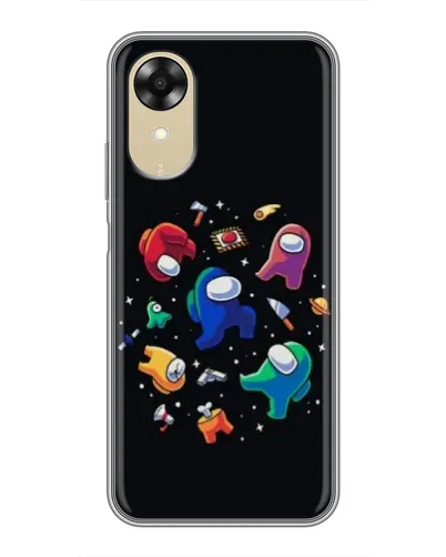 Чохол для OPPO A17k з картинкою «Among Us космос»