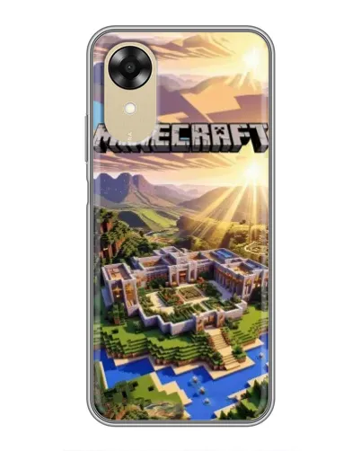 Чехол для OPPO A17k с картинкой «Minecraft панорама» Чехол для OPPO A17k с картинкой «Minecraft панорама»