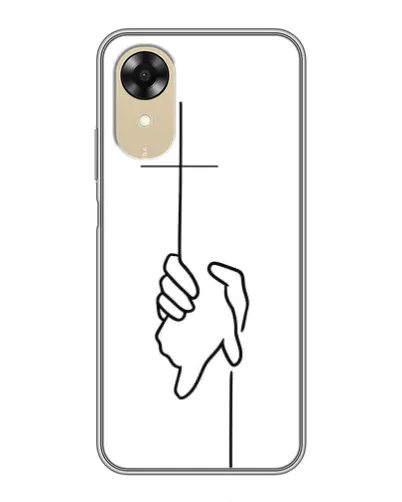 Чохол для OPPO A17k з картинкою «Рука тримає» Чохол для OPPO A17k з картинкою «Рука тримає»