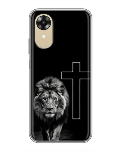 Чохол для OPPO A17k з картинкою «Лев та Хрест» Чохол для OPPO A17k з картинкою «Лев та Хрест»