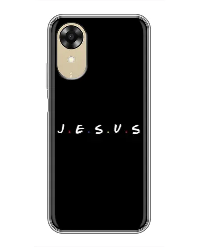 Чохол для OPPO A17k з картинкою «Крапки віри J.E.S.U.S.» Чохол для OPPO A17k з картинкою «Крапки віри J.E.S.U.S.»