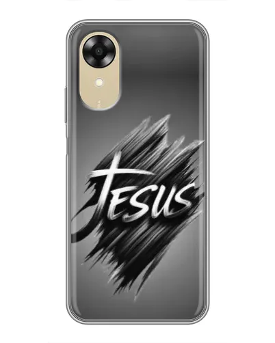 Чохол для OPPO A17k з картинкою «Напис Jesus Graffiti» Чохол для OPPO A17k з картинкою «Напис Jesus Graffiti»