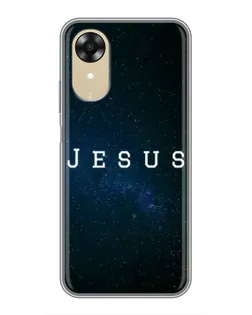 Чохол для OPPO A17k з картинкою «Зоряне небо Jesus»