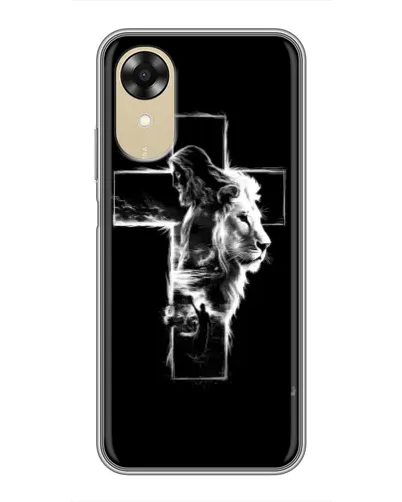 Чехол для OPPO A17k с картинкой «Сияющий крест Jesus» Чехол для OPPO A17k с картинкой «Сияющий крест Jesus»