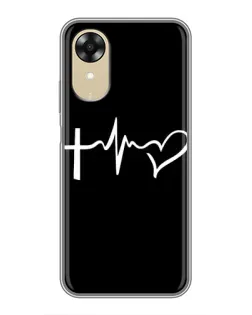 Чехол для OPPO A17k с картинкой «Пульс веры» Чехол для OPPO A17k с картинкой «Пульс веры»