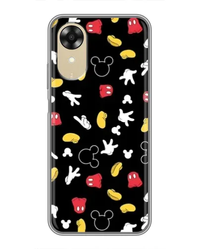 Чехол для OPPO A17k с картинкой «Графический принт лапок» Чехол для OPPO A17k с картинкой «Графический принт лапок»
