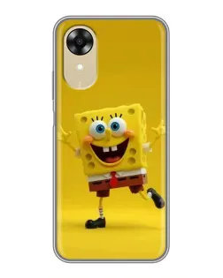 Чохол для OPPO A17k з картинкою «Позитивний Губка Боб»