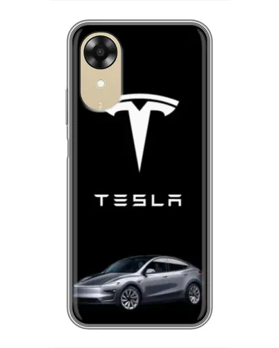 Чехол для OPPO A17k с картинкой «Tesla Model Y» Чехол для OPPO A17k с картинкой «Tesla Model Y»