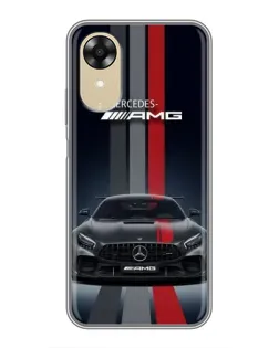 Чохол для OPPO A17k з картинкою «Mercedes — білий карбон» Чохол для OPPO A17k з картинкою «Mercedes — білий карбон»
