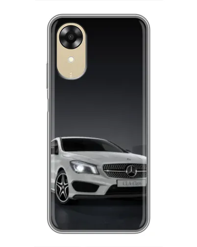 Чехол для OPPO A17k с картинкой «Mercedes AMG GT Silver» Чехол для OPPO A17k с картинкой «Mercedes AMG GT Silver»
