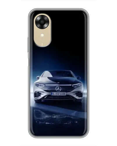 Чехол для OPPO A17k с картинкой «Ночной Mercedes EQ» Чехол для OPPO A17k с картинкой «Ночной Mercedes EQ»