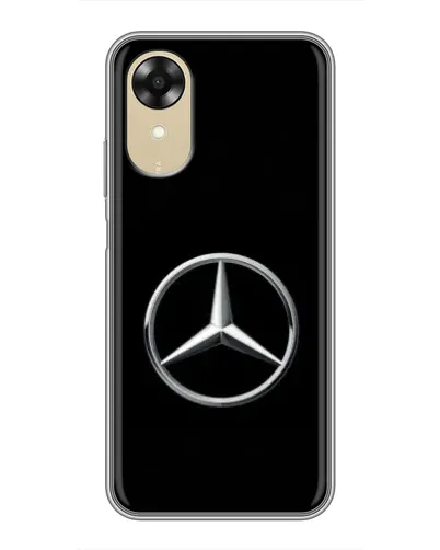 Чехол для OPPO A17k с картинкой «Mercedes классический лого» Чехол для OPPO A17k с картинкой «Mercedes классический лого»