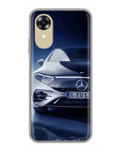 Чехол для OPPO A17k с картинкой «Mercedes EQ — будущее» Чехол для OPPO A17k с картинкой «Mercedes EQ — будущее»