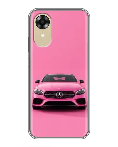 Чехол для OPPO A17k с картинкой «Розовый Mercedes AMG» Чехол для OPPO A17k с картинкой «Розовый Mercedes AMG»