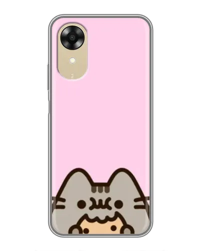 Чохол для OPPO A17k з картинкою «Pusheen та печиво» Чохол для OPPO A17k з картинкою «Pusheen та печиво»