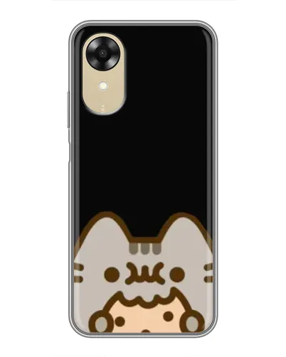 Чохол для OPPO A17k з картинкою «Пушин на чорному» Чохол для OPPO A17k з картинкою «Пушин на чорному»