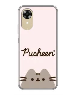 Чохол для OPPO A17k з картинкою «Pusheen логотип» Чохол для OPPO A17k з картинкою «Pusheen логотип»