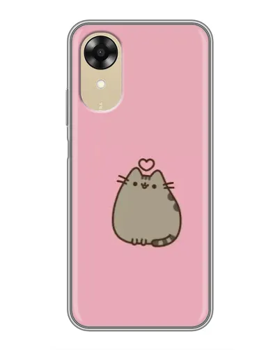 Чохол для OPPO A17k з картинкою «Pusheen серце» Чохол для OPPO A17k з картинкою «Pusheen серце»