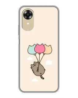 Чохол для OPPO A17k з картинкою «Пушин на кульках» Чохол для OPPO A17k з картинкою «Пушин на кульках»