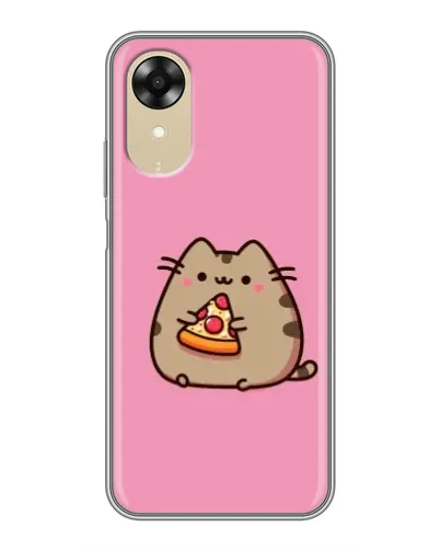 Чохол для OPPO A17k з картинкою «Пушин із піцою» Чохол для OPPO A17k з картинкою «Пушин із піцою»
