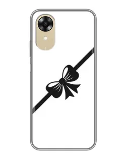 Чохол для OPPO A17k з картинкою «Діагональний бант»