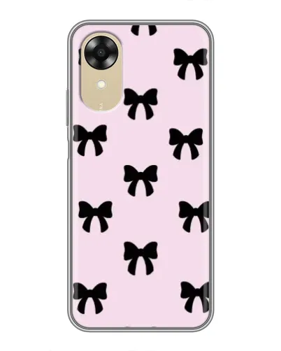 Чохол для OPPO A17k з картинкою «Чорні банти Coquette» Чохол для OPPO A17k з картинкою «Чорні банти Coquette»