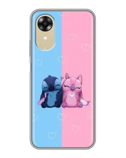 Чохол для OPPO A17k з картинкою «Stitch та Angel Love» Чохол для OPPO A17k з картинкою «Stitch та Angel Love»