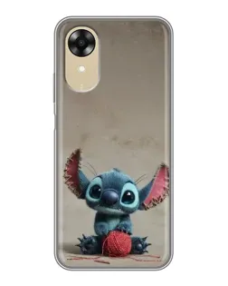 Чохол для OPPO A17k з картинкою «Стіч на чоричневому фоні» Чохол для OPPO A17k з картинкою «Стіч на чоричневому фоні»