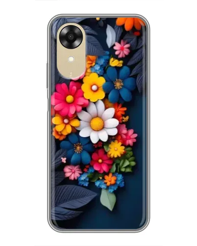 Чехол для OPPO A17k с картинкой «Цветочная феерия» Чехол для OPPO A17k с картинкой «Цветочная феерия»