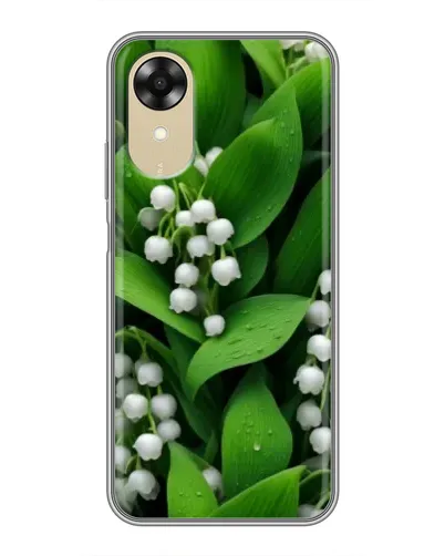 Чехол для OPPO A17k с картинкой «Ландыши в зелени» Чехол для OPPO A17k с картинкой «Ландыши в зелени»
