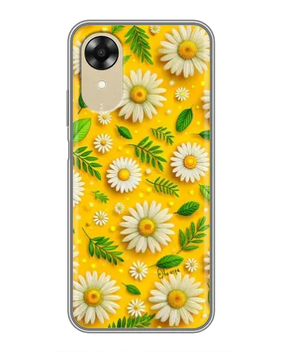 Чехол для OPPO A17k с картинкой «Ромашковое солнце» Чехол для OPPO A17k с картинкой «Ромашковое солнце»