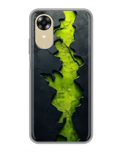 Чохол для OPPO A17k з картинкою «Салатовий розлом скелі» Чохол для OPPO A17k з картинкою «Салатовий розлом скелі»