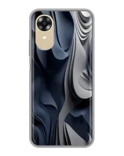 Чохол для OPPO A17k з картинкою «Об'ємні сині складки» Чохол для OPPO A17k з картинкою «Об'ємні сині складки»