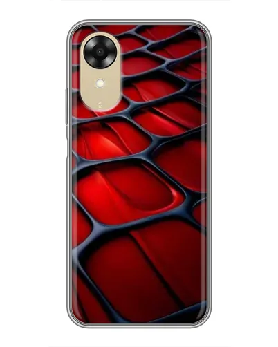Чохол для OPPO A17k з картинкою «Червона глянцева сітка» Чохол для OPPO A17k з картинкою «Червона глянцева сітка»