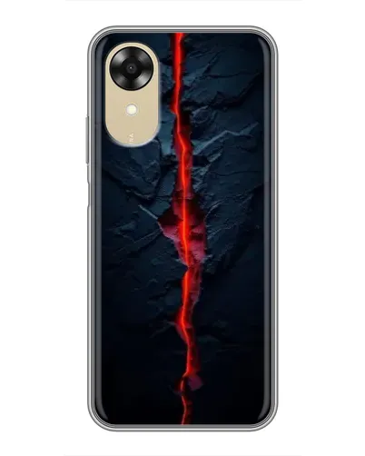 Чохол для OPPO A17k з картинкою «Червона лавова тріщина» Чохол для OPPO A17k з картинкою «Червона лавова тріщина»